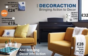 Decoraction: a Catalogue for Interactive Home Decor of the Nearest-Future