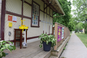 A Year of Interaction Around Town: Gathering Traces with an Interactive Knitting Machine and Community Stitch Markers